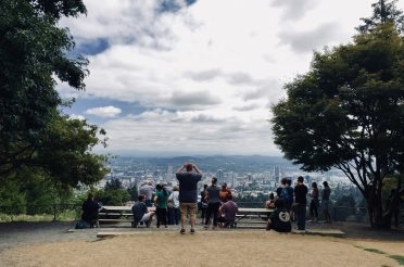 Views of Portland at Pittock Mansion